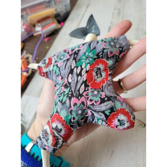 Poupee doll gray flower - Picture 5 of 7